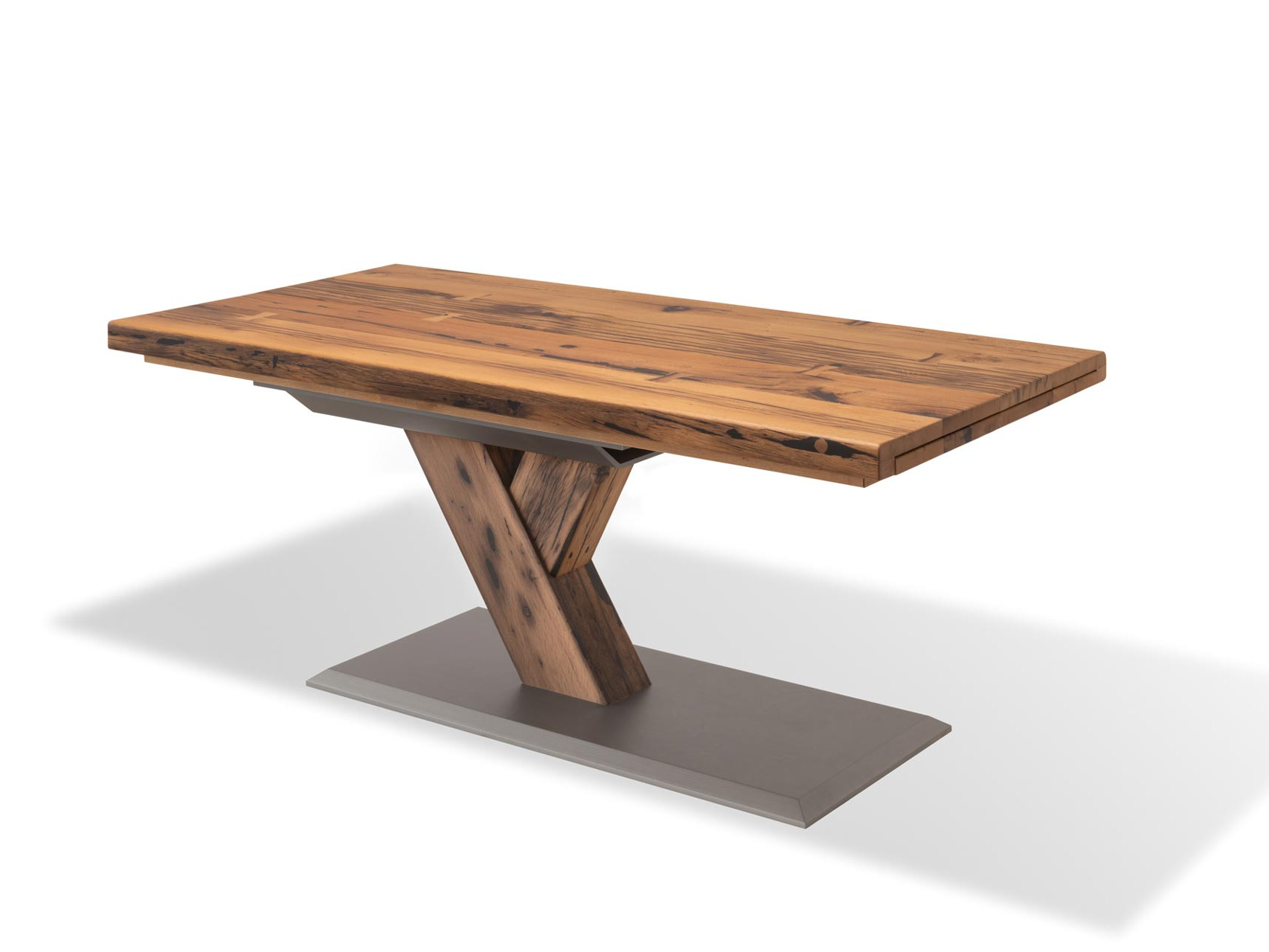 Riedinger Möbel ausziehbarer Tisch 4m Massivholz
